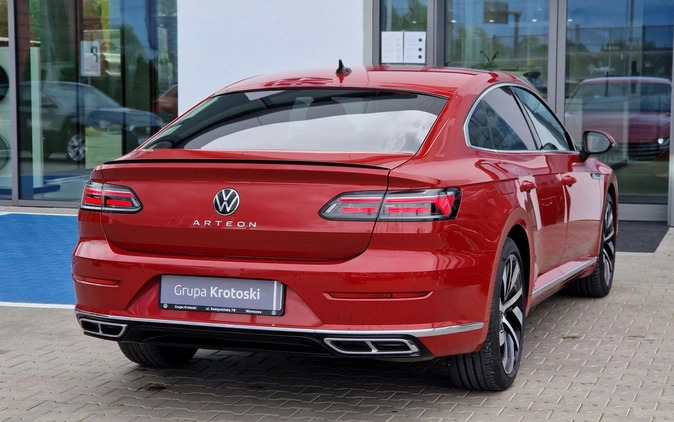 Volkswagen Arteon cena 193900 przebieg: 33900, rok produkcji 2023 z Jedwabne małe 781